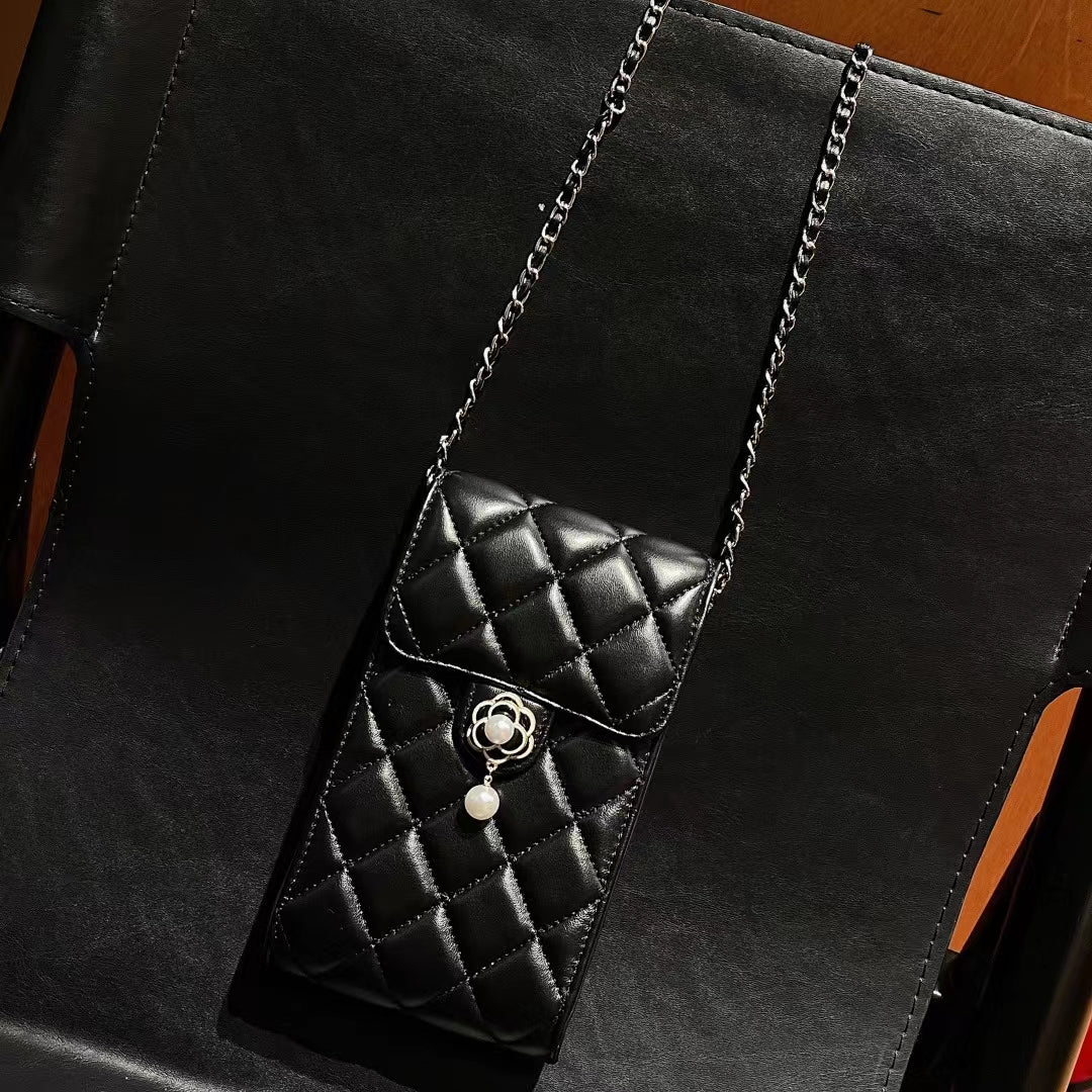 Luxury Genuine Leather Crossbody Phone Bag Roxy New