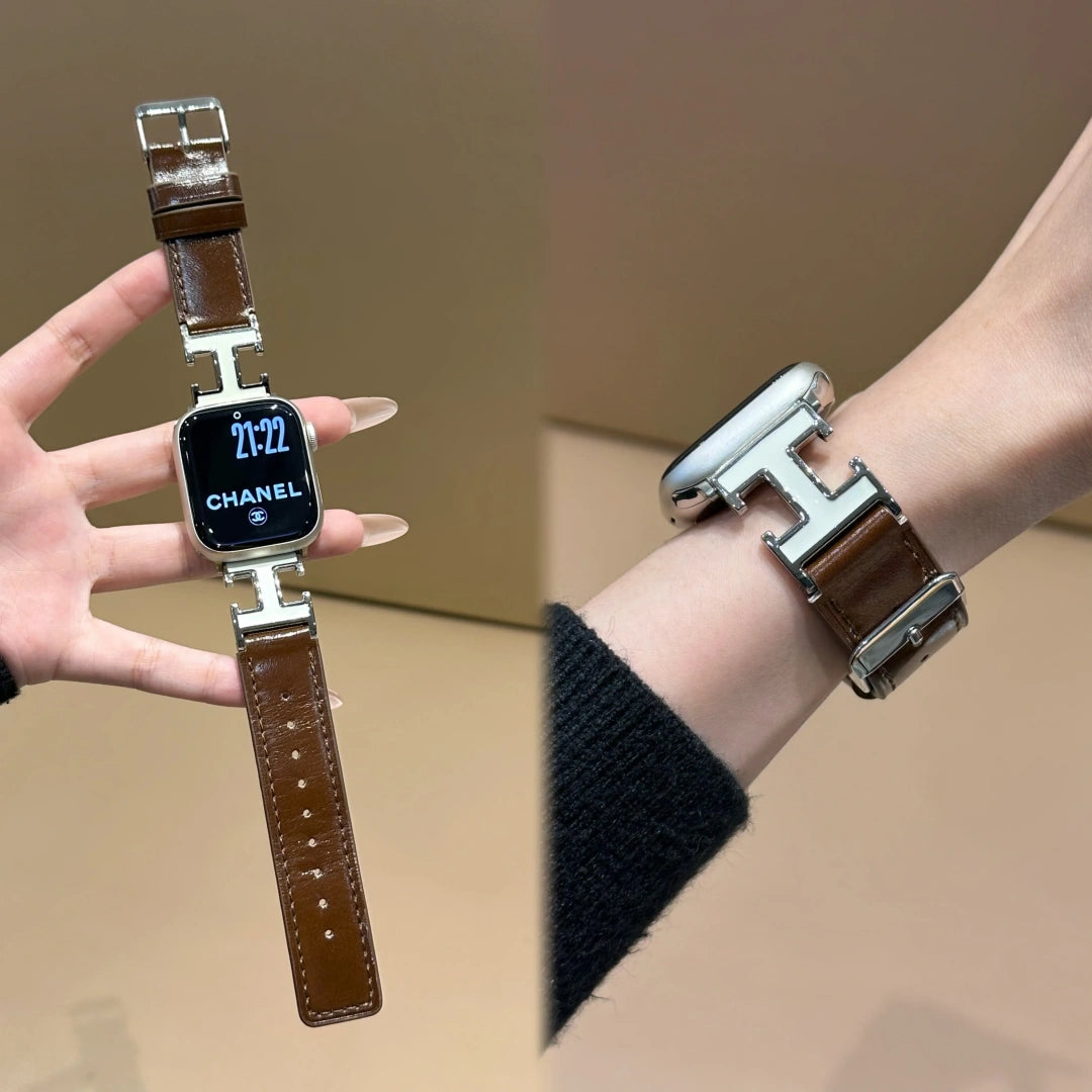 D-H Calf Leather Strap