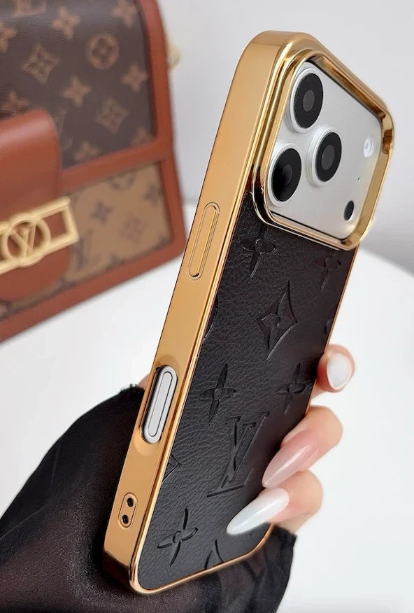 Luxury LV Classic Monogram Case 13-18 Pro & Pro Max