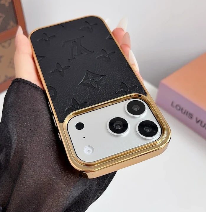 Luxury LV Classic Monogram Case 13-18 Pro & Pro Max