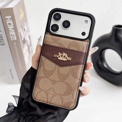 Premium Signature Card Holder Case - iPhone 12-18 Pro & Pro Max
