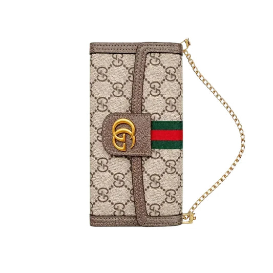 Classic Wallet Chain Crossbody Case - iPhone 12-18 Pro & Pro Max