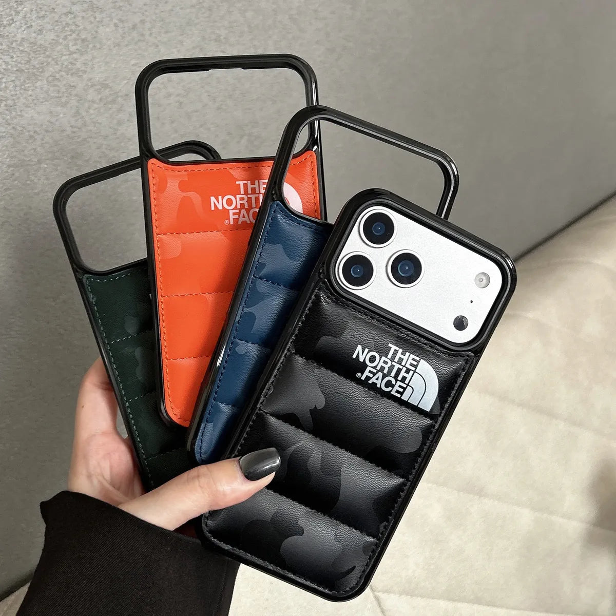 Premium Puffer Jacket Phone Case for iPhone 12-18 Pro & Pro Max