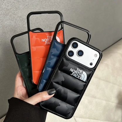 Premium Puffer Jacket Phone Case for iPhone 12-18 Pro & Pro Max