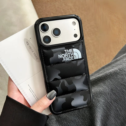 Premium Puffer Jacket Phone Case for iPhone 12-18 Pro & Pro Max