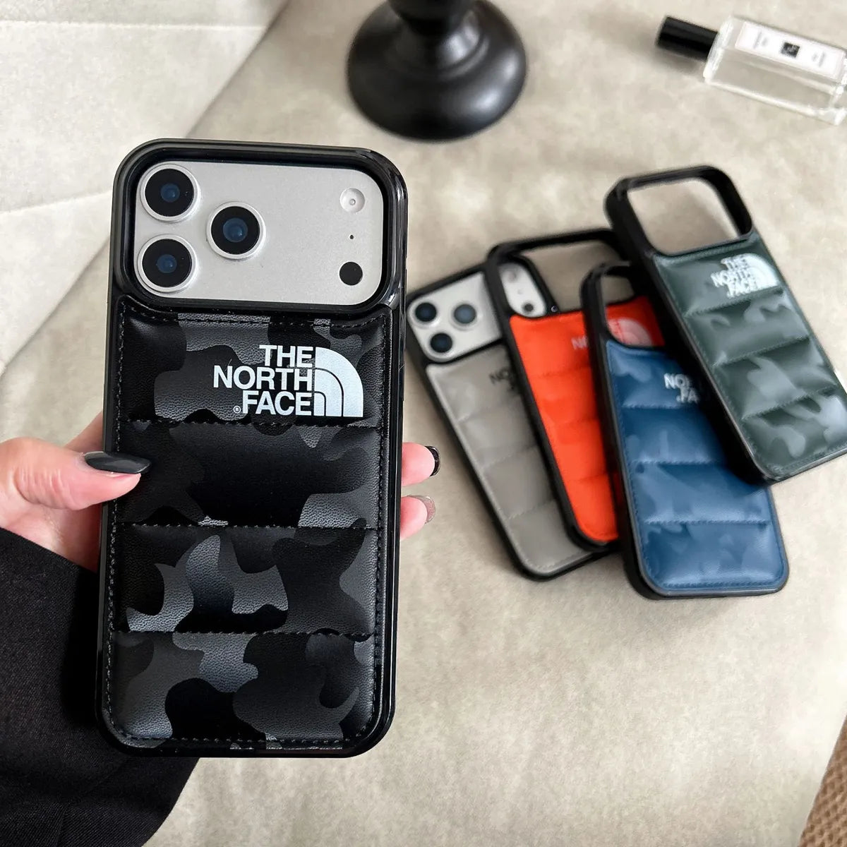 Premium Puffer Jacket Phone Case for iPhone 12-18 Pro & Pro Max