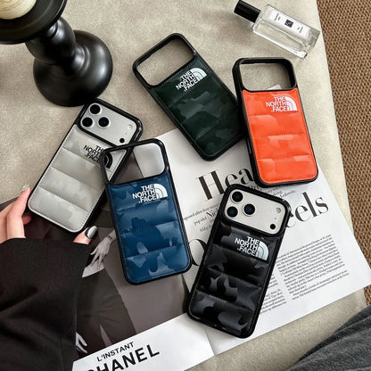 Premium Puffer Jacket Phone Case for iPhone 12-18 Pro & Pro Max