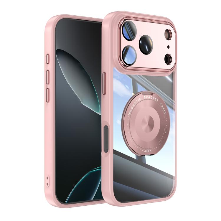 360 Holder Magsafe Acrylic Hybrid TPU Phone Case For iPhone 17 / 16 / 15 / 14