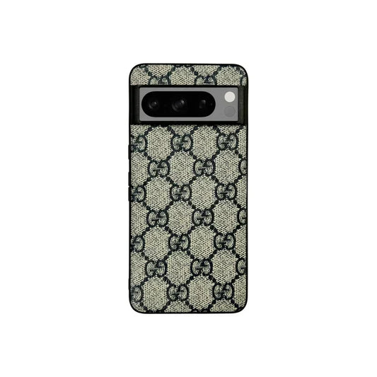 Luxury Gucci Monogram Canvas Classic Blue Case For Google Pixel