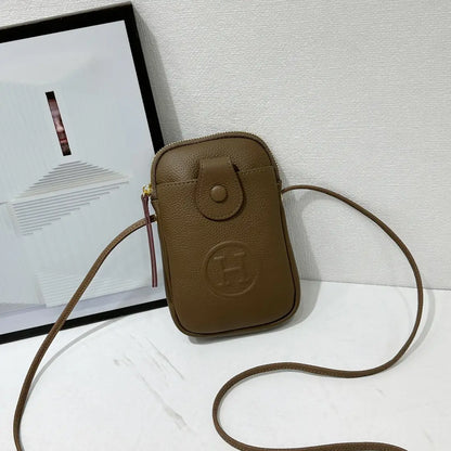 Hermes Calfskin Crossbody Bag