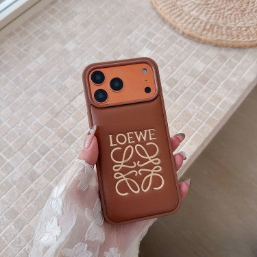 Stylish iPhone LE Brown Case For Iphone 12-18 Pro & Pro Max