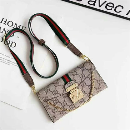 Monogram LV Luxurious Phone Case With Strap theroxymob