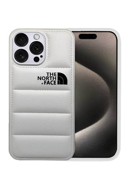 Luxury Fashion Leather The North Face Phone Case For iPhone theroxymob