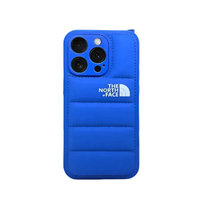 Luxury Fashion Leather The North Face Phone Case For iPhone theroxymob