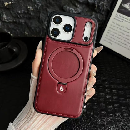 Luxurious Invisible Stand Phone Case For iPhone 12-18 Pro & Pro Max