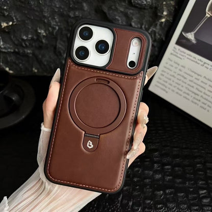 Luxurious Invisible Stand Phone Case For iPhone 12-18 Pro & Pro Max