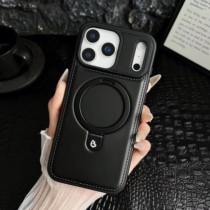 Luxurious Invisible Stand Phone Case For iPhone 12-18 Pro & Pro Max