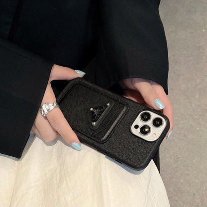 Luxurious leather iPhone case Roxy New 2