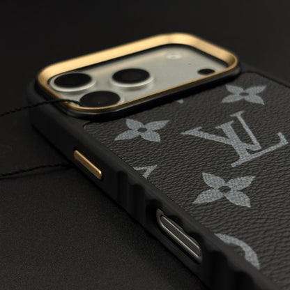 Luxury Fashion Brand Classic Monogram Case 13-18 Pro & Pro Max
