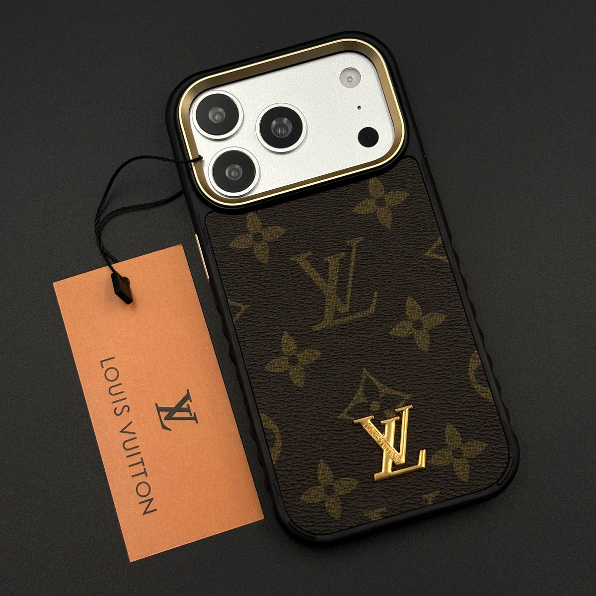 Luxury Fashion Brand Classic Monogram Case 13-18 Pro & Pro Max