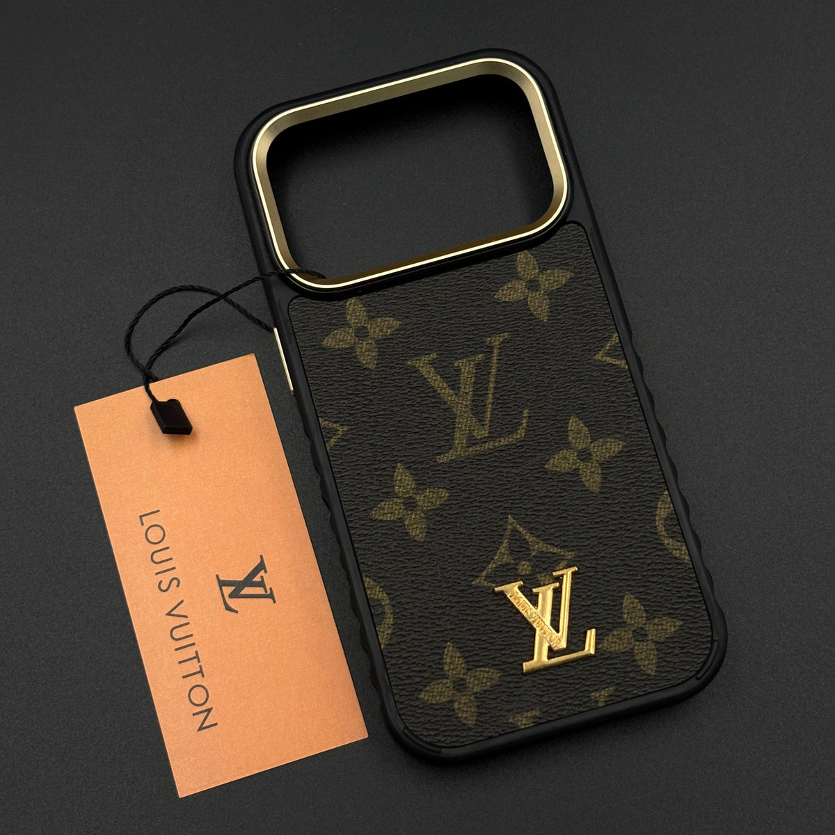 Luxury Fashion Brand Classic Monogram Case 13-18 Pro & Pro Max