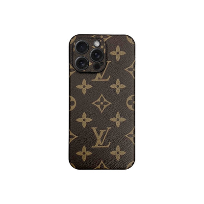 Premium Brown Phone Case For iPhone 12-18 Pro & Pro Max
