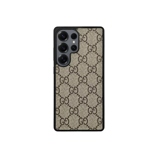 Luxury Monogram Canvas Case for Samsung S22-S26 Series