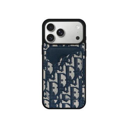 Luxury Dior Wallet Case - iPhone 12-18 Pro & Pro Max