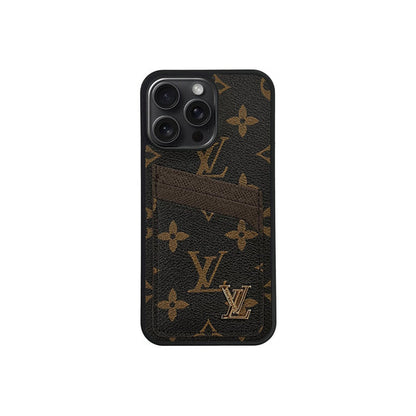 Luxury LV Monogram Case for iPhone 12-18 Pro & Pro Max