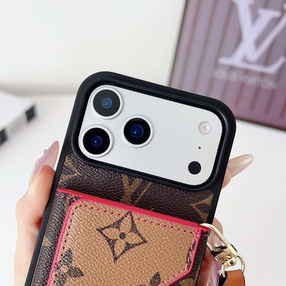 Luxury Leather Wallet Card Holder Phone Case For iPhone 13-18 Pro & Pro Max