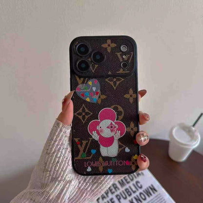 Louis Vuitton x Character Collaboration Monogram Phone Case for iPhone 14-18 Pro & Pro Max