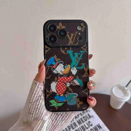 Louis Vuitton x Character Collaboration Monogram Phone Case for iPhone 14-18 Pro & Pro Max