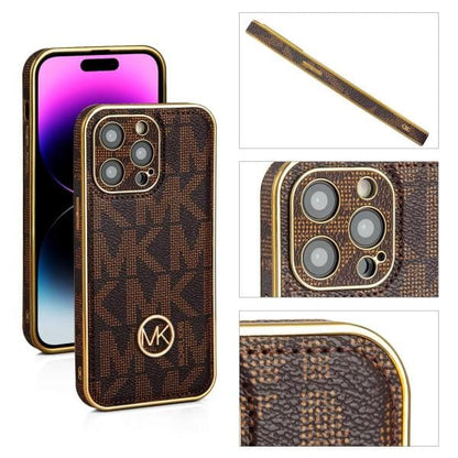 Michael Kors Premium Phone Case with Camera Cover For iPhone 13-18 Pro & Pro Max