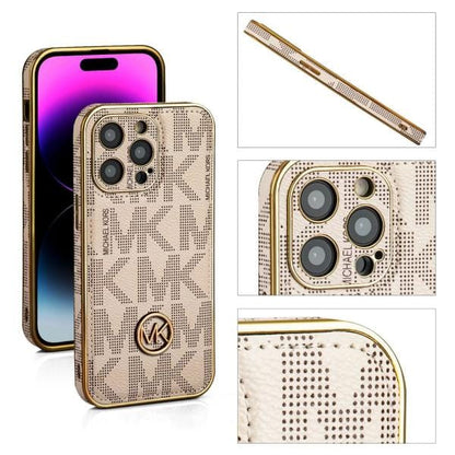 Michael Kors Premium Phone Case with Camera Cover For iPhone 13-18 Pro & Pro Max