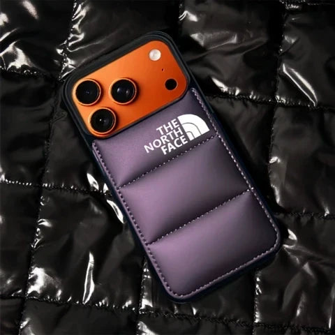 Trendy North Face Puffer Phone Case | iPhone 12-18 Pro & Pro Max