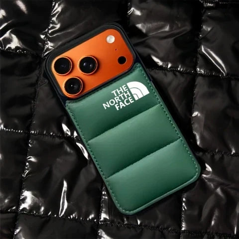 Trendy North Face Puffer Phone Case | iPhone 12-18 Pro & Pro Max