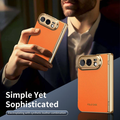 Electroplated Leather Case for iPhone Duo
