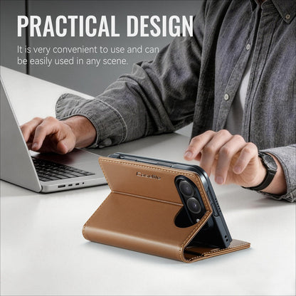Leather Wallet Case for iPhone Duo