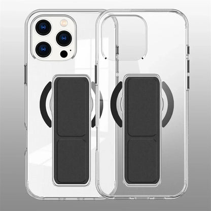Luxury Folding Wristband Stand Magnetic Phone Case For iPhone 17 / 16 / 15 / 14