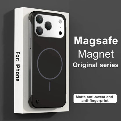 Frameless Magnetic Case For iPhone 17/ 16 /15 /14 THEROXYMOB