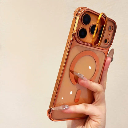 Luxury Plating Broderless Ultra Thin Magsafe Case for iPhone 12-18 Pro & Pro Max