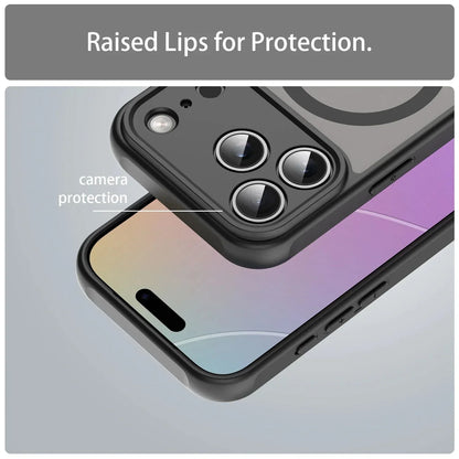 Shockproof Skin feel Matte Translucent Magnetic Case For iPhone 17 /16 /15 /14 THEROXYMOB
