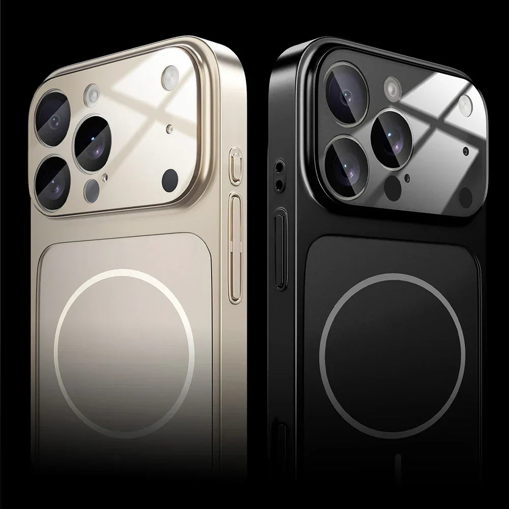 Original Matte Glass Magsafe Magnetic Case For iPhone 13-18 Pro & Pro Max