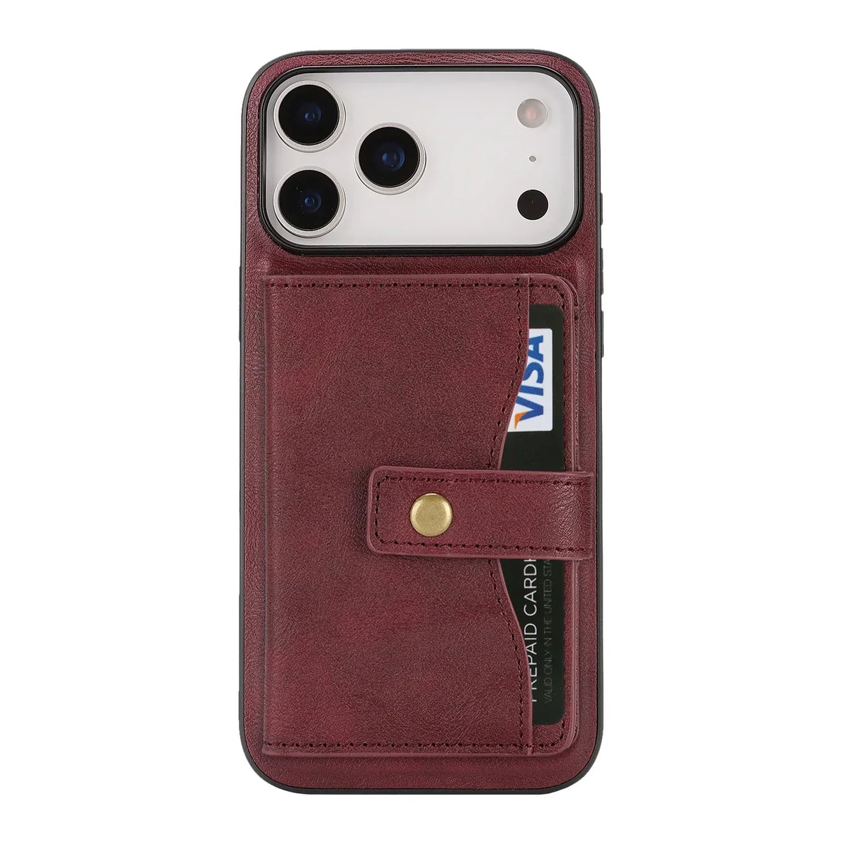 Leather Phone Case Wallet Cash Card Holder For iPhone 14-18 Pro & Pro Max
