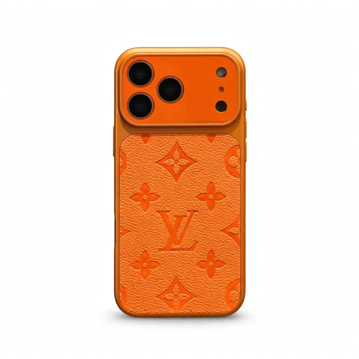 Signature Monogram Embossed Phone Case For iPhone 13-18 Pro & Pro Max