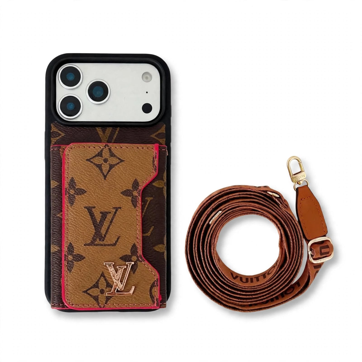 Luxury Leather Wallet Card Holder Phone Case For iPhone 13-18 Pro & Pro Max