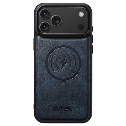 Cowhide Leather Magnetic Phone Case For iPhone 12-18 Pro & Pro Max