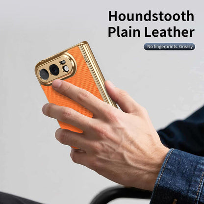 Electroplated Leather Case for iPhone Duo