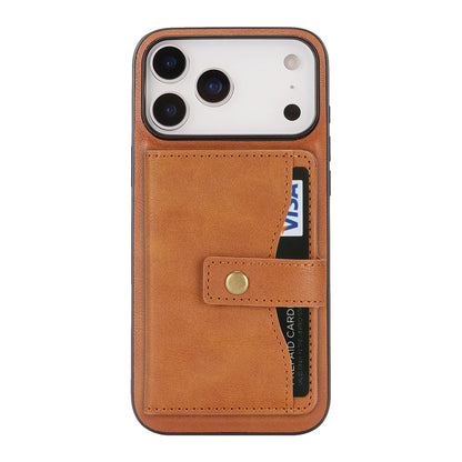 Leather Phone Case Wallet Cash Card Holder For iPhone 14-18 Pro & Pro Max