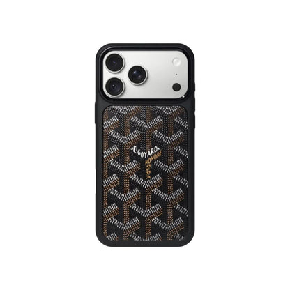 Premium GYD Leather Case with Card-holder for iPhone 15-18 Pro & Pro Max